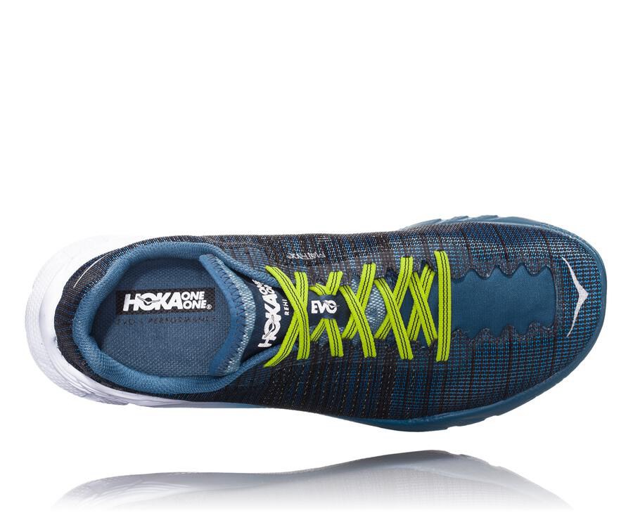 Hoka One One Hardloopschoenen Heren - Evo Rehi - Donkerblauw/Wit - HR2107354